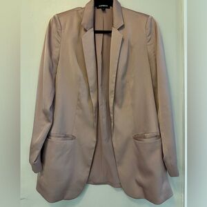 Express Women's Blazer Jacket - blush